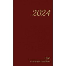 Kapesní diář na rok 2024 s liturgickým kalendářem